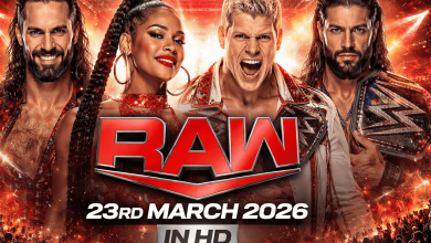 WWE Raw 3/23/26 – 23rd March 2026 In HD